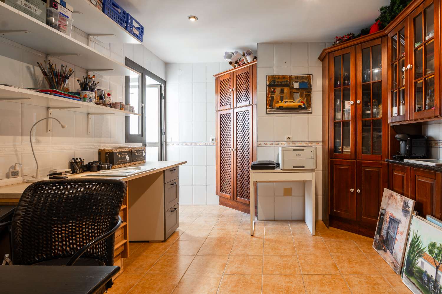 Exclusivo ático con terraza privada con azotea en pleno centro de Nerja
