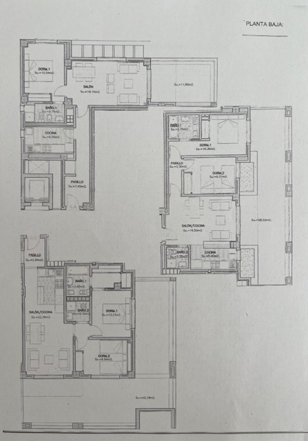 Proyecto de apartamentos y plazas de aparcamiento