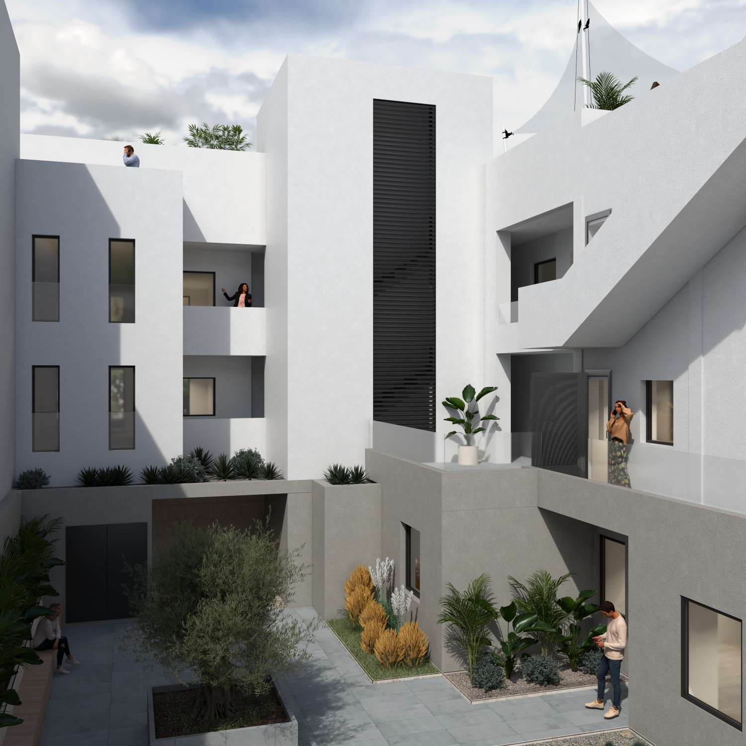 Promotion of apartments in the centre of Nerja